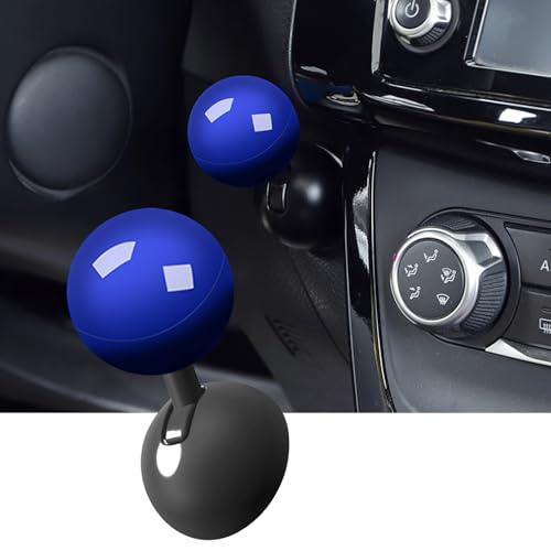 SWCFRTX Car Push Start Button Cover - Metal Joystick Style Upgrade for Any Vehicle, Universal Fit with 3M Adhesive, Easy Install Kit Included