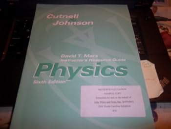Paperback Instructor's Resource Guide to accompany Cutnell Physics 6th Edition Book