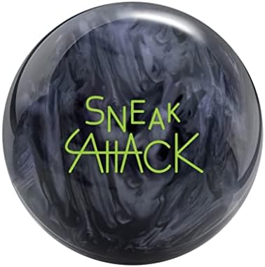 Radical Sneak Attack PRE-DRILLED Bowling Ball - Black Pearl/Black 13lbs