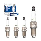 TORCH K7RTJC Three-Electrode Spark Plug Replace for Bosch FR5DTC, for Autolite 3922 Spark Plug, for
