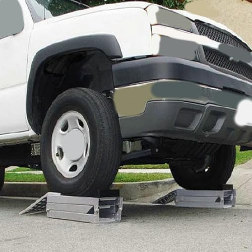 Rampa de acero para autos y motos plegable con superficie antideslizante miniatura 4