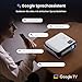 Official Google TV Smart Beamer 4k, HAPPRUN 25000L Full HD Beamer Heimkino mit Dolby Audio, Wi-Fi & Bluetooth, Integrierte Streaming-Apps, 300" Projektor Kompatibel mit Spielkonsolen und Handy