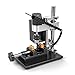 Mini Tischbohrmaschine Standbohrmaschine, 200W 4000rpm 7 Gan Einstellbare Geschwindigkeit Miniatur Säulenbohrmaschine Electric Bench Drill Press mit 50mm Bohrhub FüR Metall Holz Acryl