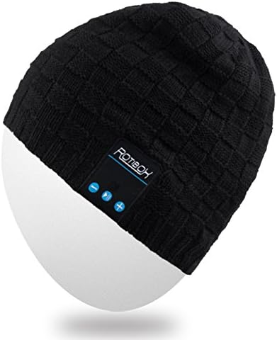Womens Hat Bluetooth Beanie Running Cap 