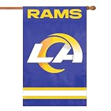 Party Animal NFL Team Flag, Double-Sided, Los Angeles Rams
