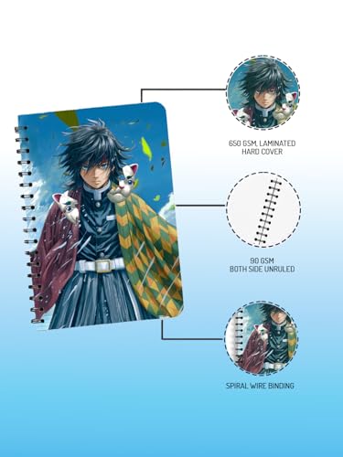 Image of ComicSense.xyz Anime Sketchbook Dead Calm Printed A5 Spiral Drawing Sketch Book Unruled for Kids Students Gift