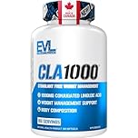 CLA 1000mg per softgel | Weight Management & Body Composition Support | 80% Conjugated Linoleic Acid | Stimulant-Free Weight Management | CLA Supplement for Men & Women | Made in Canada | 180 Softgels