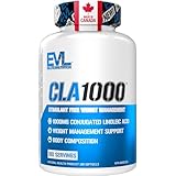 CLA 1000mg per softgel | Weight Management & Body Composition Support | 80% Conjugated Linoleic Acid | Stimulant-Free Weight Management | CLA Supplement for Men & Women | Made in Canada | 180 Softgels