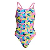Funkita Badeanzug Mädchen Sunkissed chlorbeständig UV-Schutz 50+, Kinder Größen:164