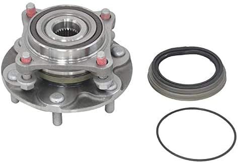 950-001 2 Pack Front Wheel Hub and Bearing Assembly for Toyota 4Runner 03-15/FJ Cruiser 07-14/Tacoma 03-15, for Lexus 10-15 GX460/03-09 GX470 5 Lug w/ABS Pair