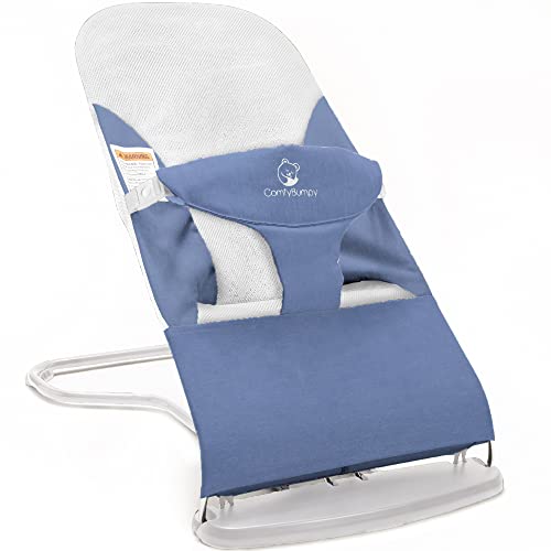 Ergonomic Baby Bouncer Seat with Adjustable Height