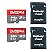 2 Pack 64GB TF Card with Adapter, High-Speed Memory Card, U3 C10 A1 V30 Memory TF Card Up to 92MB/S for Smartphones/Tablets/Cameras/Car Recorders/Game Consoles