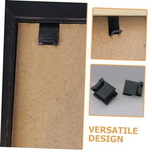 Image of ORFOFE Strong and Reliable Picture Frame Hangers 100pcs Iron s Hooks Wall Hanging Hardware for Frames