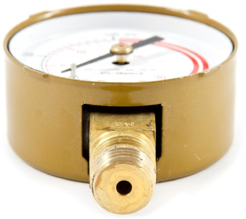 Forney 87730 Acetylene Gauge, Low Pressure, 2-Inch by 1/4-Inch NPT, 0-30 PSI by Forney - Image 2