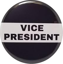 Vice president badge for clubs and organizations - single large 2.25" pinback button