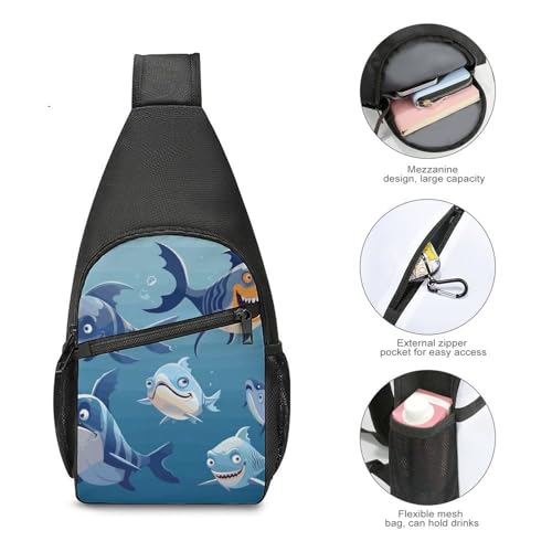 Bolso Crosbody de Pecho para Senderismo y Viaje miniatura 5