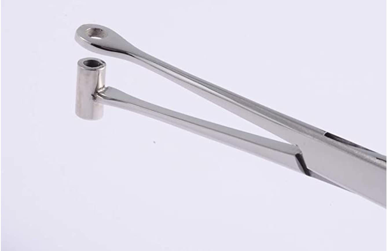 Professional New Piercing Forcep 316L Steel Tragus Ear Piercing Forceps 6" Body Piercing Jewelry Bucket Clamps Tool
