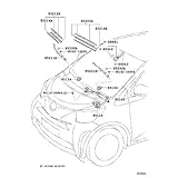 Toyota Wiper Blade Refill - 85214-30400