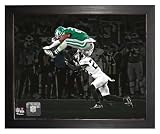 Philadelphia Eagles Saquon Barkley The Reverse Hurdle A Framed 8x10 Photo, Poster. - Valentines Day, Birthday, Fathers Day, Or Christmas Gifts For Men, Dad, And Husband