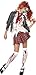 Smiffys Women's High School Horror Zombie Schoolgirl Costume