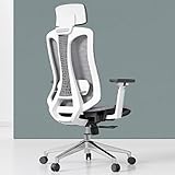 Logicfox Ergonomic Mesh Office Chair, Computer Desk Chair with 3D Armrests, Adjustable Lumbar Cushio