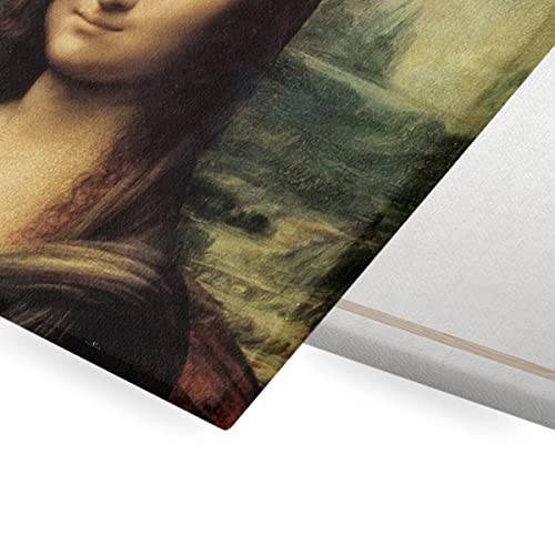 Tableau Décoratif La Joconde Toile Imprimée Léonard De Vinci Peinture