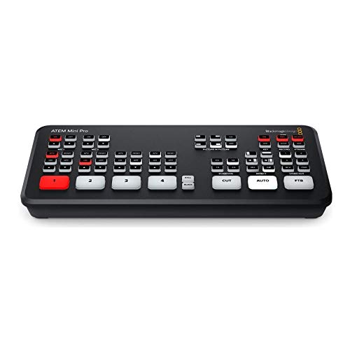 Blackmagic Design ATEM Mini Pro HDMI Live Stream Switcher Bundle with 6-Feet 4K HDMI High-Speed Cable with Swivel Head (2-Pack) (3 Items) by Blackmagic Design - Image 4