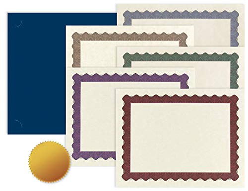 Kit certificat papier de qualité 30,5x23,8 cm et 25 graines pour diplôme