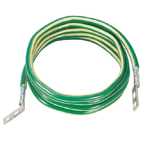Panduit - GJ6240UH - Panduit Telecommunication Equipment Bonding Conductor Kit - Rack grounding kit - Green with Yellow Stripe - 20 ft