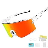 Amplia aplicación: diseño elegante y combinación de lentes de gran tamaño, adecuado para todo tipo de actividades al aire libre. como ciclismo, conducción, correr, béisbol, pesca, motocicleta, golf, esquí y escalada, senderismo u otras actividades al aire libre.