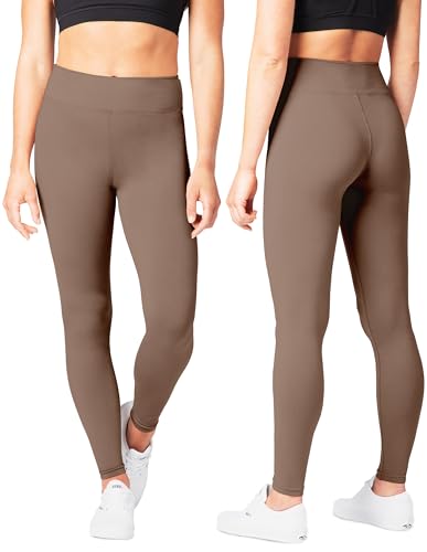 Image of SATINA High Waisted Leggings for Women - Comfortable and Stretchy in Versatile Sizes and Colors