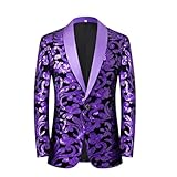 Chaqueta de traje de lentejuelas para hombre, para boda, graduación, fiesta, cantante, pianista, escenario, chaqueta, C, XL