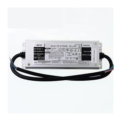 Alimentation réglable ELG-75-C700A-3Y transformateur LED étanche 75W 700mA