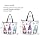Bolso Tote Watercolor Magic Gnomes para mujer miniatura 2