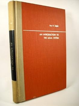 Hardcover An Introduction to the Legal System Book