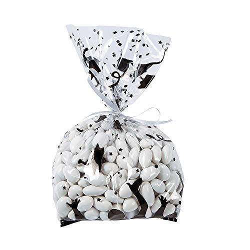 Fun Express Cellophane Graduation Bags - 24 Bags