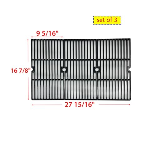 Direct store Parts Kit DG158 Grill Burner & Carryover tubes & Heat Plate & Cast Iron Cooking Grid Replacement for Charbroil 463420507, 463460508 463420509, 463460710 463460711 463460712 Gas grill by Direct Store - Image 4