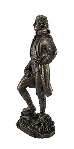 Estatua de George Washington, 11 pulgadas, acabado bronce miniatura 4