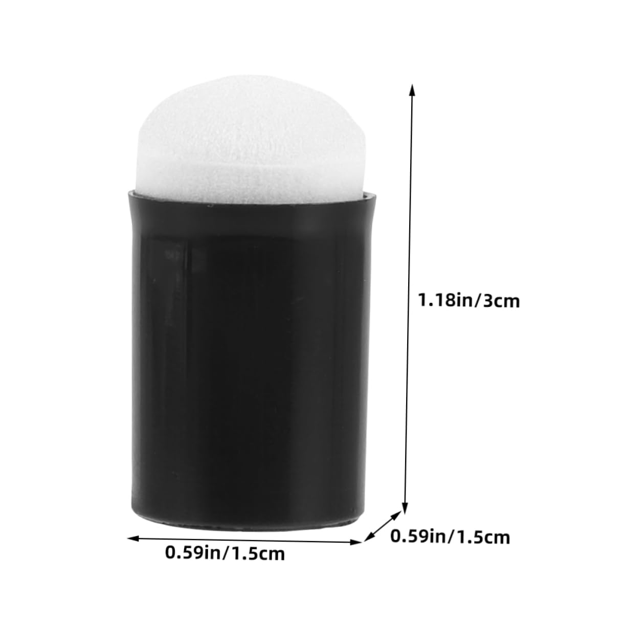 DOITOOL 15Pcs Finger Sponge Dauber for Painting Multi Function Drawing Tools for Art Projects Lightweight Easy to Clean for Stamping and Creative Crafts