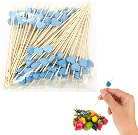 Deko-Picker 12 Cm Farbig Sortiert "Palmblätter