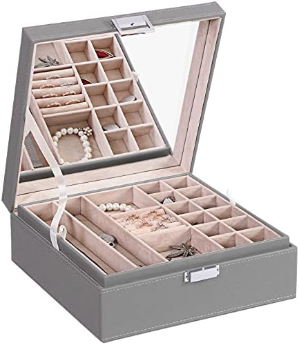 BEWISHOME Jewelry Organizer Box Jewelry 