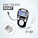CINCY Clicker Counter with LED for Day & Night Use | Instant Reset, Accurate & Quiet, Long Battery Life | for People, Laps, Pitch, Golf, Baseball, Fish Counting, for Prayer - White, 1 Pack