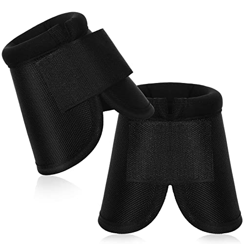 Chunful 2 Pcs Overreach Bell Boot Horse No Turn Shock Absorbing Tear Resistant Bell Boot Nylon Horse Care Boot For Horse Durable Long Lasting Protective Hoof Boot For Every Horse Age Equine Boots #TOP29