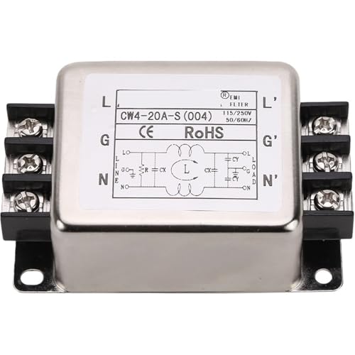 Bloque de terminales CW4-3A-30A-S para eliminar interferencias en red monofásica