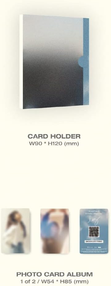 APINK Jeong EunJi log 1st Remake Album Platform Version Card holder+Photocard album+Selfie photocard+Accordion booklet+Tracking