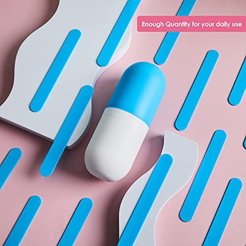 25 Pieces Epoxy Stir Sticks Set Includes 24 Pieces Reusable Plastic Resin Mixing Stick Makeup Stirring Rod and Capsule Cup for Facial Mask Mixing and Application, DIY Crafts Epoxy Liquid Glue Mixing
