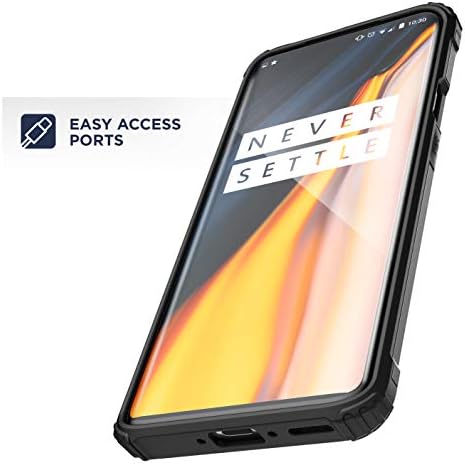 ENCASED OnePlus 7 Pro Case - Smart Armor with Tough, Military Grade Protection for One Plus 7 Pro (Matte Black)