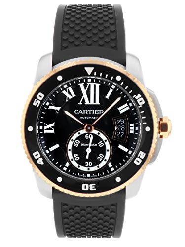 [カルティエ] CARTIER 腕時計 W7100055 カリブル ドゥ カルティエ ダイバー ウォッチ SS/PGベゼル[中古品] [並行輸入品]