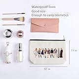Music Lover Gifts for Women, Album Inspired Gift, Song Lovers Gift, Makeup Bag Gifts for Mom Daughter Sister Friend BFF Girls, Singer's Merchandise, Travel Toiletry Makeup Organizer Zipper Pouch