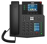 Fanvil X4U Gigabit SIP Enterprise Desktop Phone with Dual-Color LCD Display